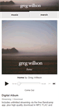 Mobile Screenshot of gregwillson.bandcamp.com