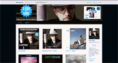 Desktop Screenshot of kevrowe.bandcamp.com