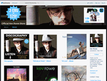 Tablet Screenshot of kevrowe.bandcamp.com