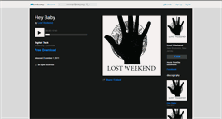 Desktop Screenshot of lostweekendnb.bandcamp.com