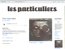 Tablet Screenshot of lesparticuliers.bandcamp.com