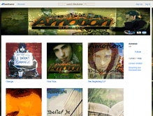 Tablet Screenshot of amotion.bandcamp.com
