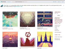 Tablet Screenshot of jamesklynn.bandcamp.com