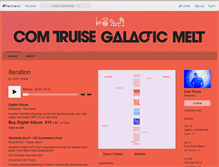Tablet Screenshot of comtruise.bandcamp.com
