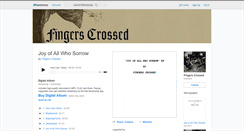 Desktop Screenshot of fingerscrossed.bandcamp.com