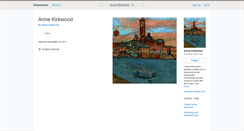 Desktop Screenshot of annekirkwood.bandcamp.com