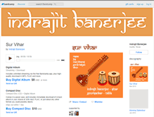 Tablet Screenshot of indrajitbanerjee.bandcamp.com