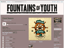 Tablet Screenshot of fountainsofyouth.bandcamp.com