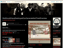 Tablet Screenshot of mbmr.bandcamp.com