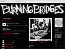 Tablet Screenshot of burningbridgesnh.bandcamp.com