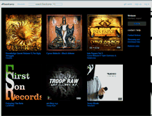 Tablet Screenshot of firstson.bandcamp.com