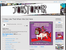 Tablet Screenshot of jobstopper.bandcamp.com