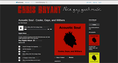 Desktop Screenshot of chrisbryant.bandcamp.com
