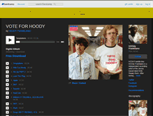 Tablet Screenshot of hoodfranklin.bandcamp.com