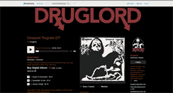 Desktop Screenshot of druglord.bandcamp.com