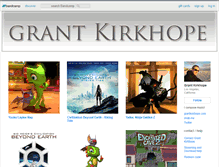 Tablet Screenshot of grantkirkhope.bandcamp.com