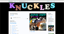 Desktop Screenshot of knucklesppv.bandcamp.com