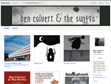 Tablet Screenshot of bencalvert.bandcamp.com