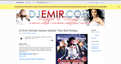 Desktop Screenshot of djemir.bandcamp.com