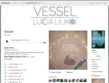 Tablet Screenshot of lucia.bandcamp.com