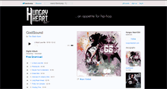 Desktop Screenshot of hungryheartent.bandcamp.com