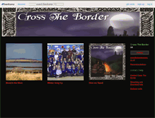 Tablet Screenshot of crosstheborder.bandcamp.com