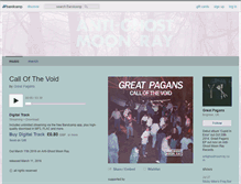 Tablet Screenshot of greatpagans.bandcamp.com