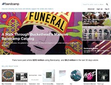 Tablet Screenshot of 8bitdynasty.bandcamp.com