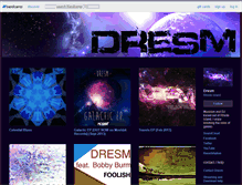 Tablet Screenshot of dresm.bandcamp.com