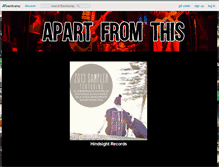 Tablet Screenshot of apartfromthis.bandcamp.com