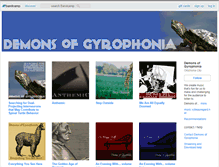 Tablet Screenshot of gyrophonia.bandcamp.com