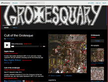 Tablet Screenshot of grotesquary.bandcamp.com