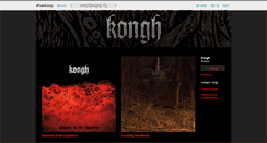 Desktop Screenshot of kongh.bandcamp.com