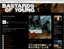 Tablet Screenshot of bastardsofyoung.bandcamp.com