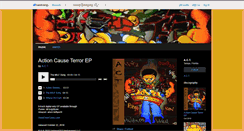 Desktop Screenshot of hudz.bandcamp.com