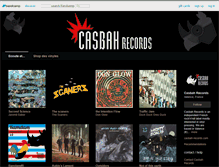 Tablet Screenshot of casbahrecords.bandcamp.com