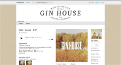 Desktop Screenshot of ginhouse.bandcamp.com