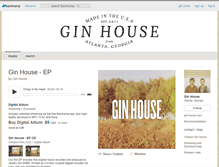 Tablet Screenshot of ginhouse.bandcamp.com