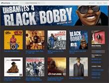 Tablet Screenshot of blackbobby.bandcamp.com