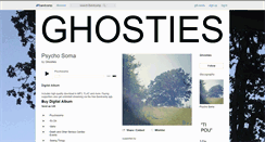 Desktop Screenshot of ghostiespdx.bandcamp.com