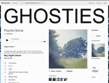 Tablet Screenshot of ghostiespdx.bandcamp.com