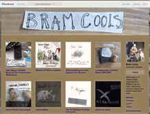Tablet Screenshot of bramcools.bandcamp.com