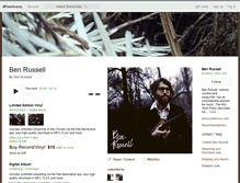 Tablet Screenshot of benrussell.bandcamp.com