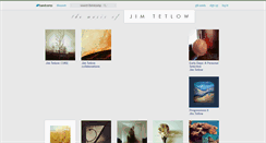 Desktop Screenshot of jimtetlow.bandcamp.com