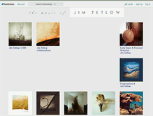 Tablet Screenshot of jimtetlow.bandcamp.com