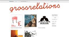 Desktop Screenshot of grossrelations.bandcamp.com