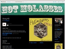 Tablet Screenshot of hotmolasses.bandcamp.com