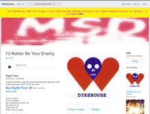 Tablet Screenshot of dykehouse.bandcamp.com