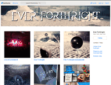 Tablet Screenshot of everforthright.bandcamp.com