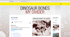 Desktop Screenshot of dinosaurbones.bandcamp.com